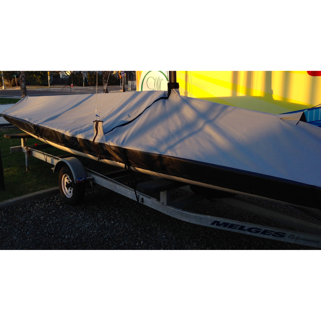 E Scow Rig Up Top Cover: Colie Deluxe
