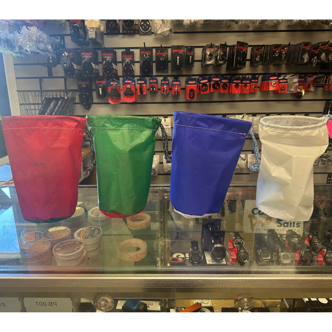 Sailcloth Drawstring Bag (Giftbag, Rigging Bag, Toolbag, Etc)