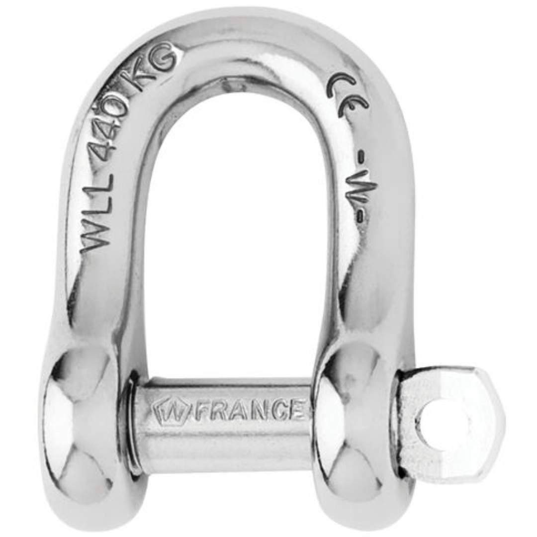 Winchard 3/16" Captive D Shackle