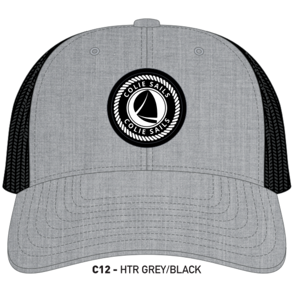 Colie Sails Trucker Hat, Pre-Curved