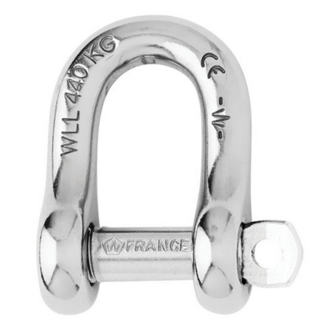 1/4" Captive D Shackle