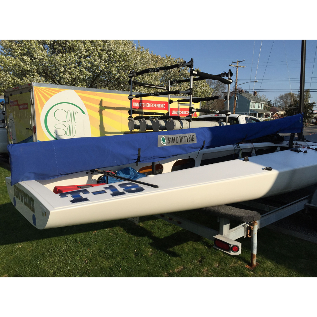 E Scow Sail Cover: Colie Deluxe
