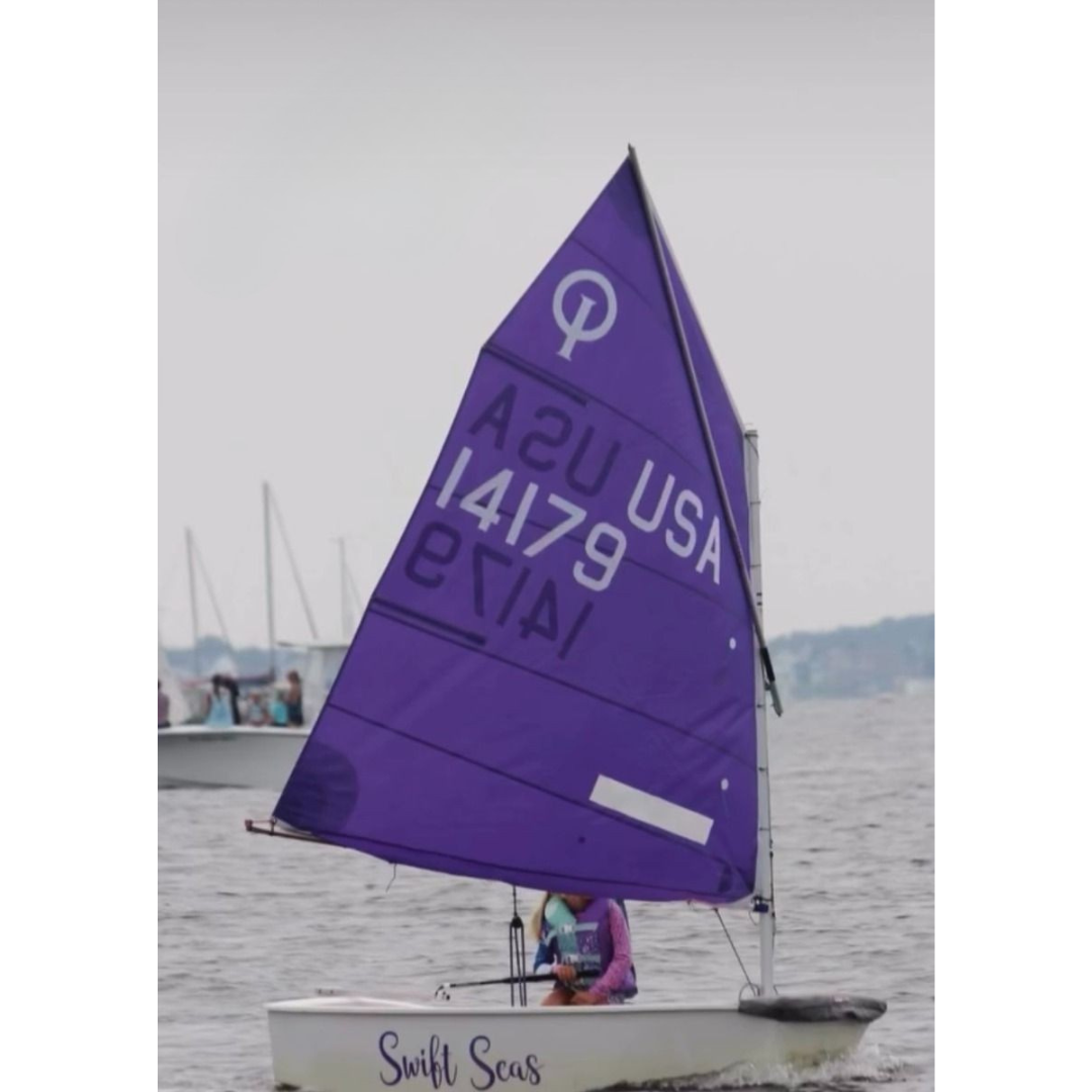 Custom Colie/Oli Optimist Club Race Sail