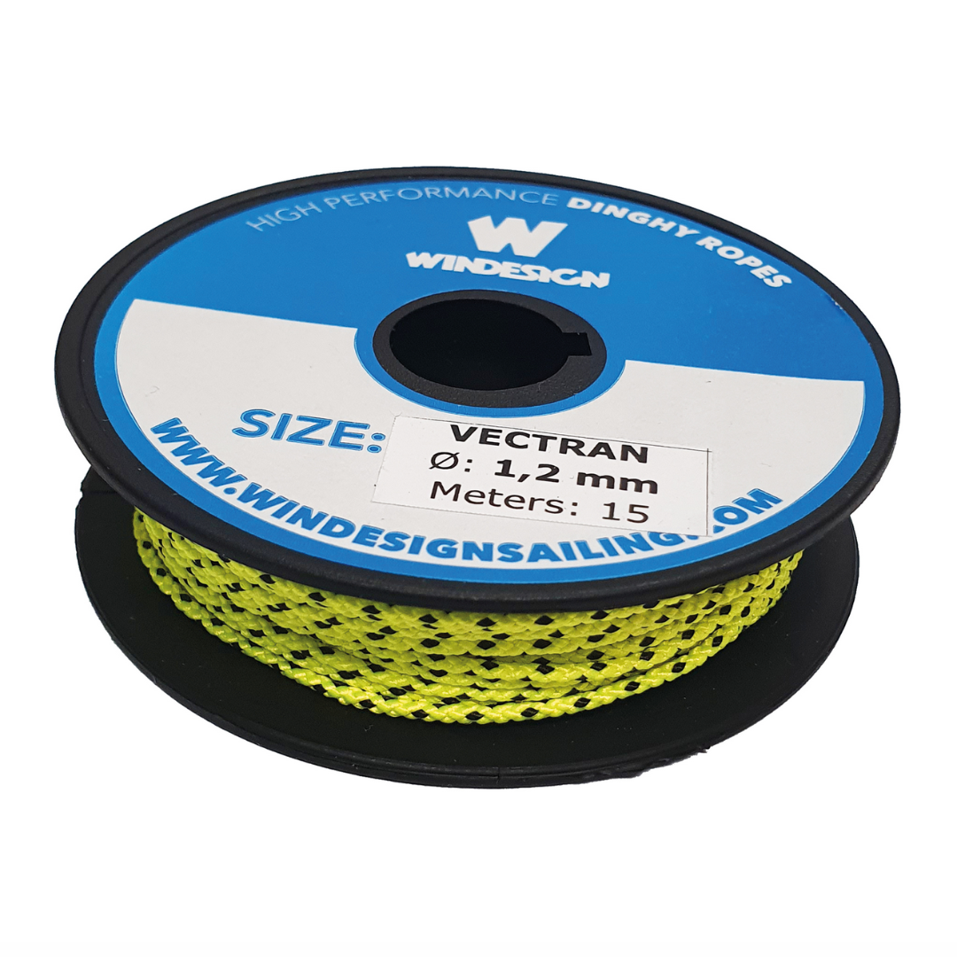 Mini Spool Black Gold Vectran 1.2mm, 15m