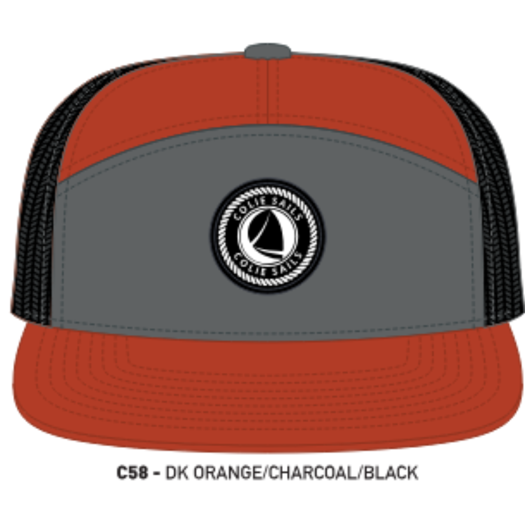 Colie Sails Custom 7 Panel Trucker with Mesh Snapback