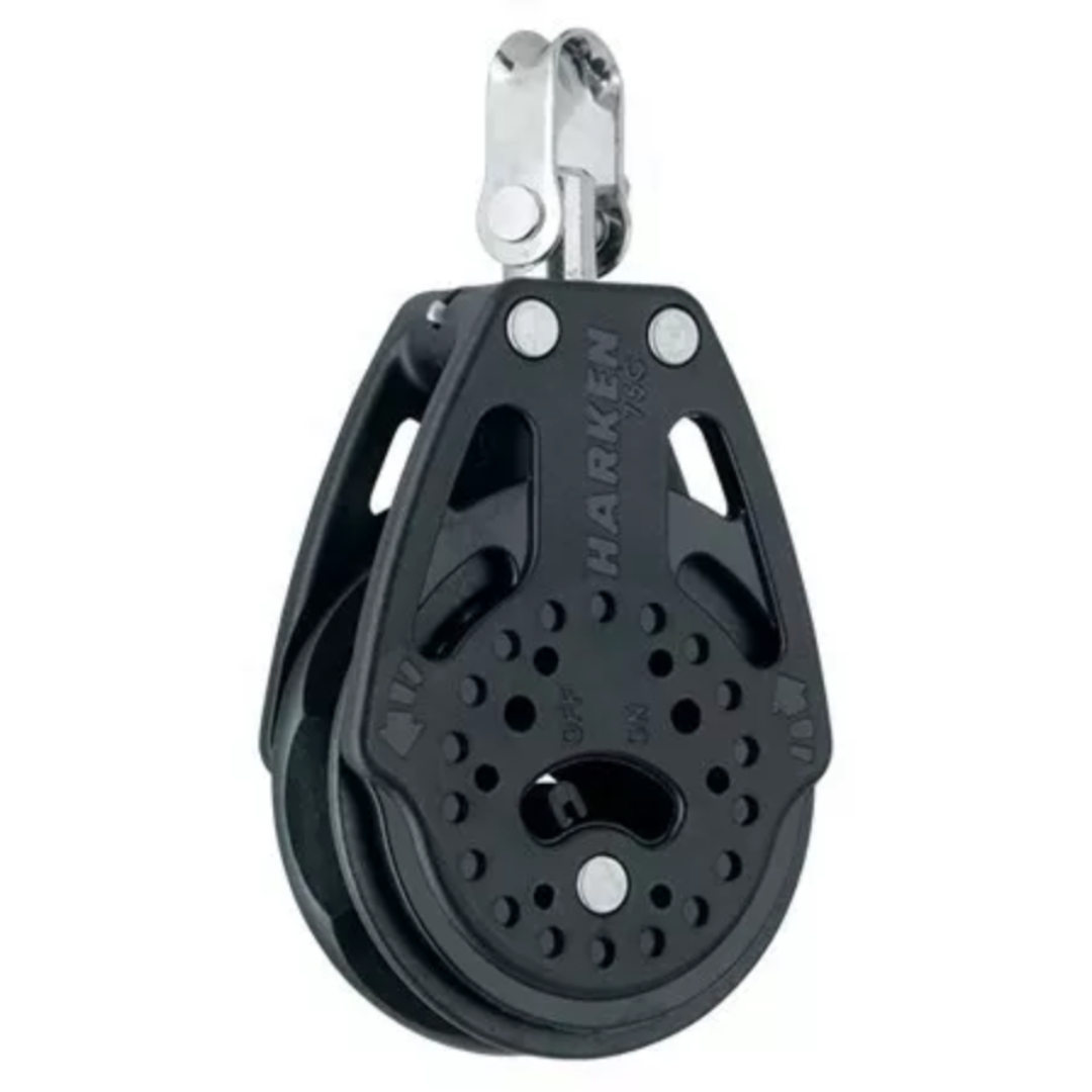 Harken 75mm Ratchet Block — Swivel