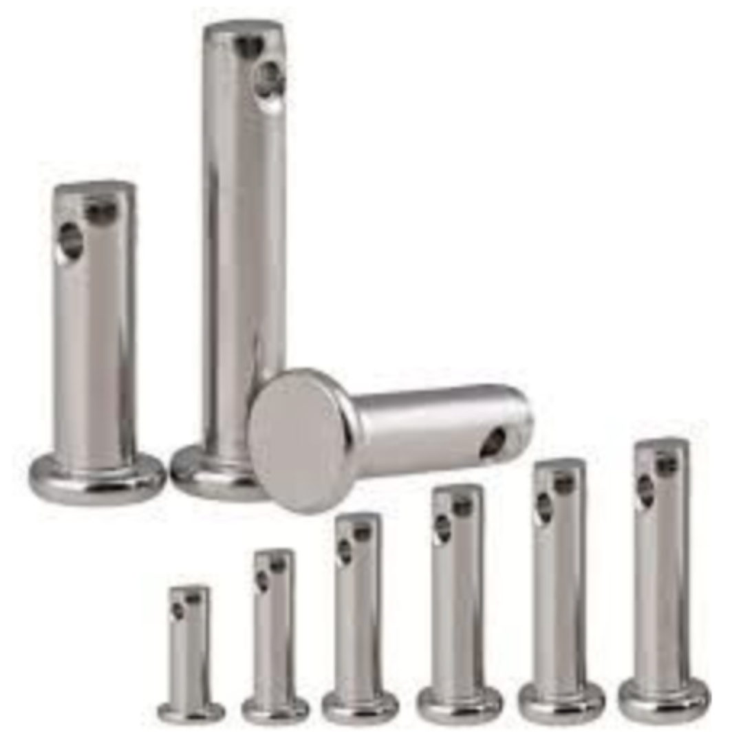 Clevis Pins 3/16" Diameter w/Ring Dings
