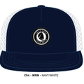 Colie Sails Trucker Hat, Pinch Front