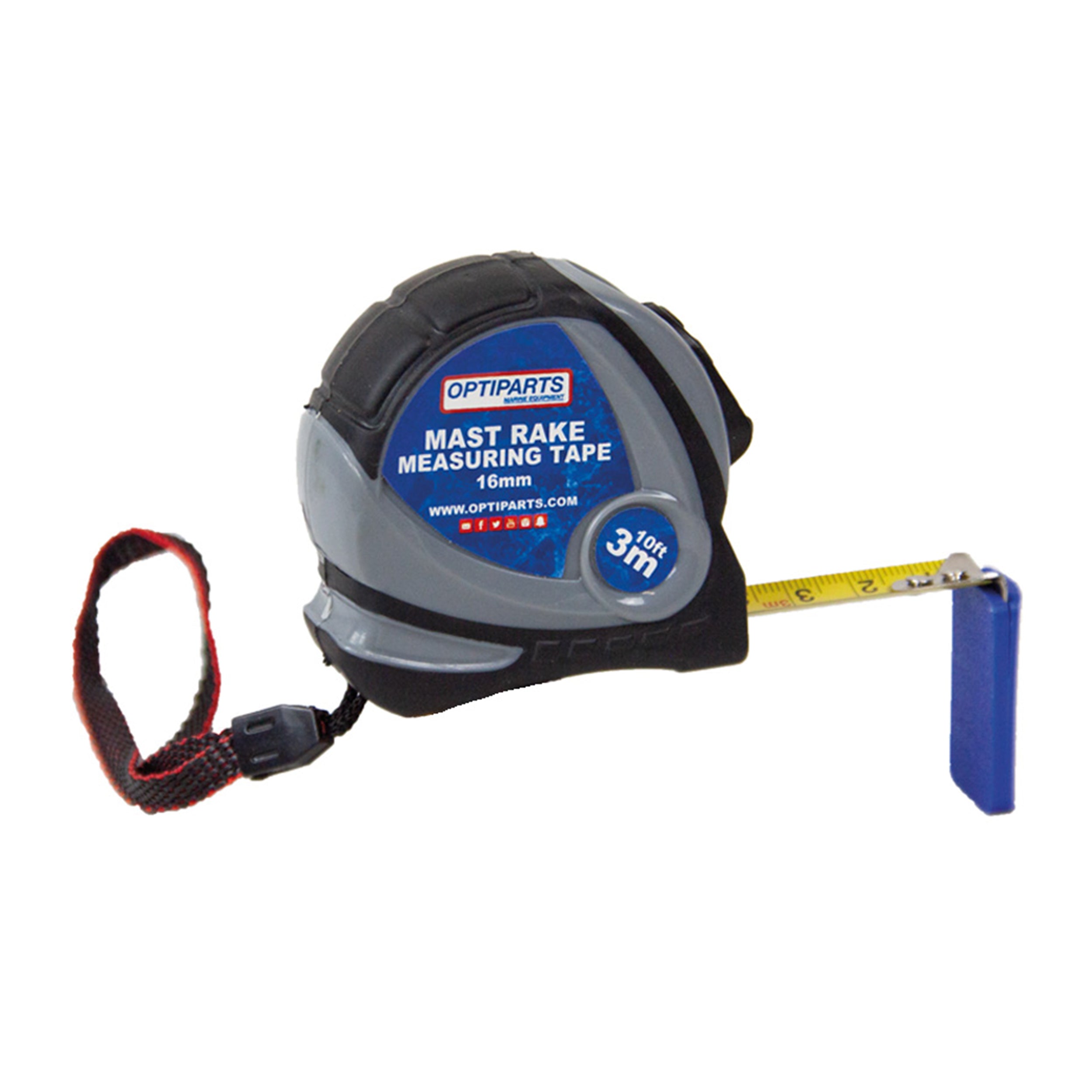 Mast Rake Measuring Tape - Optiparts
