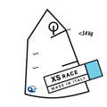 Olimpic Race - X-Small Optimist Racing Sail (<75 lbs)