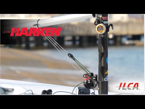 ILCA Harken 25mm Fly Block w/ Becket & Key