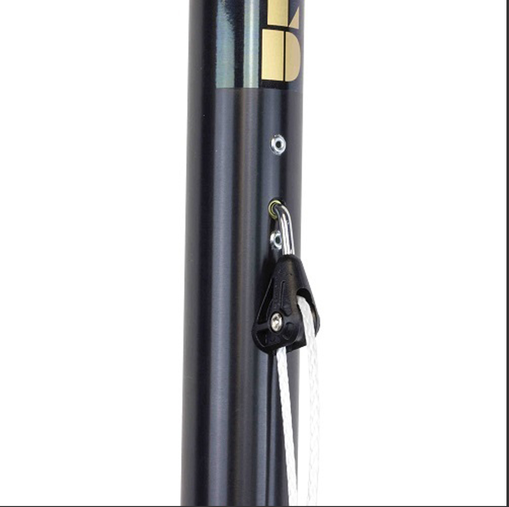 Optimist Mast Black Gold w/ Rigging