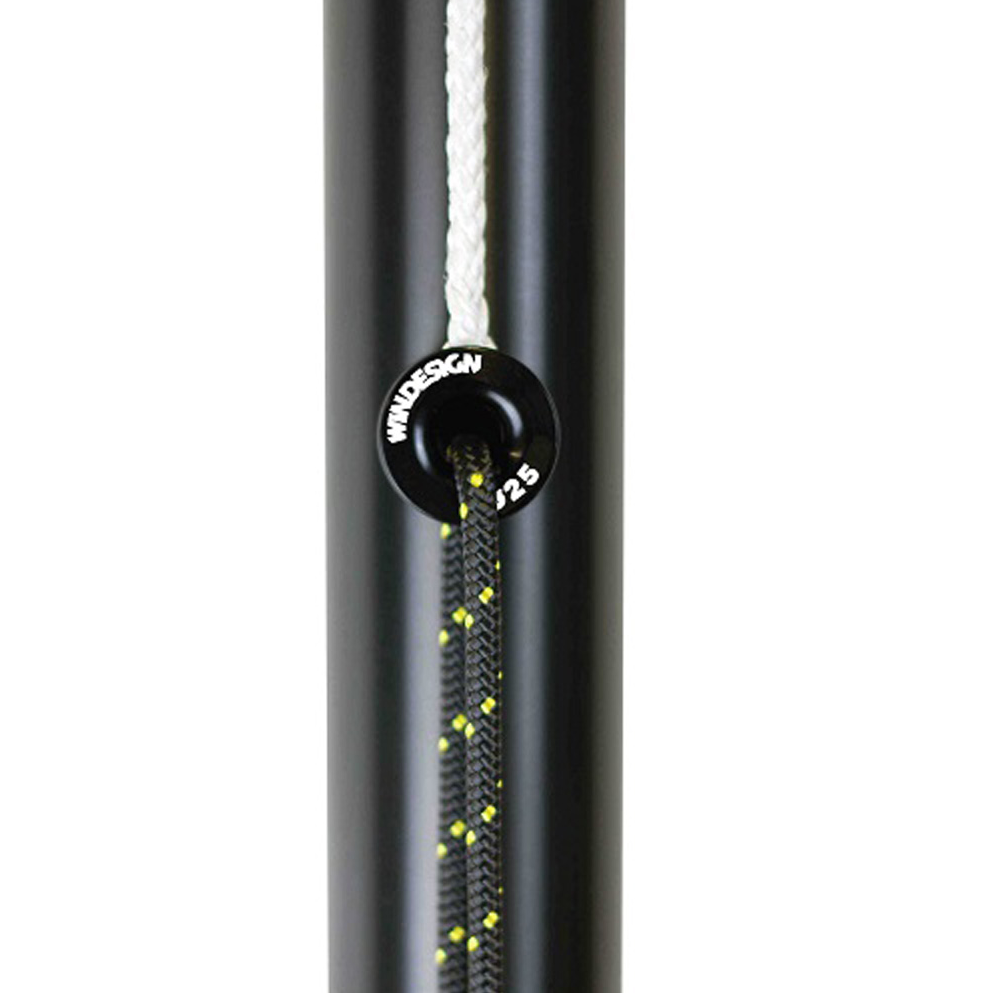 Optimist Mast Black Gold w/ Rigging