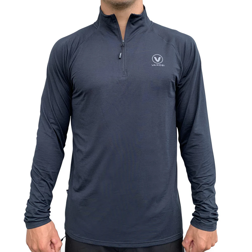 Vaikobi UV Long Sleeve 1/4 Zip Tech Top