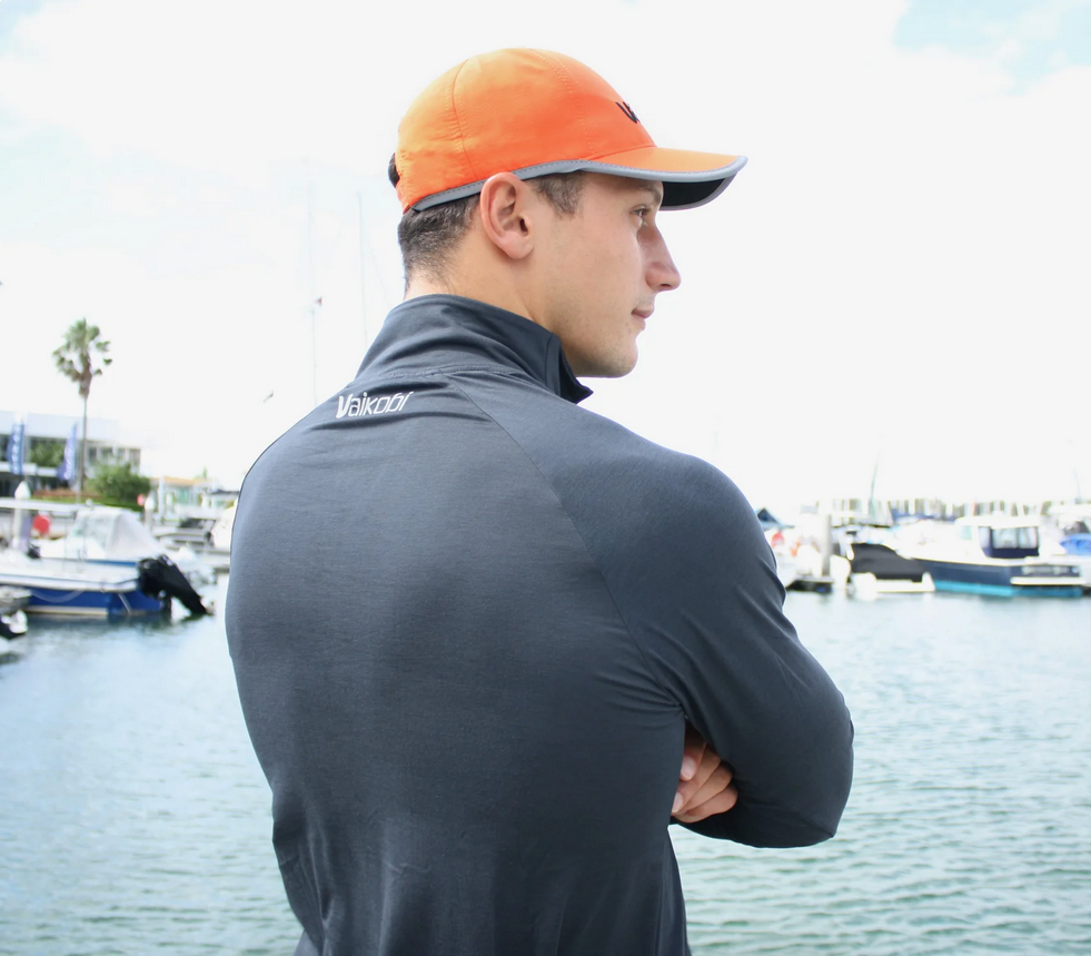 Vaikobi UV Long Sleeve 1/4 Zip Tech Top